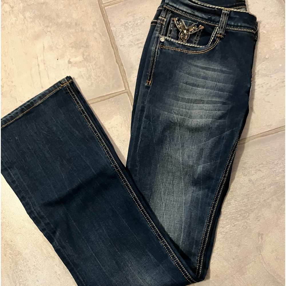 Cello dark wash jeans